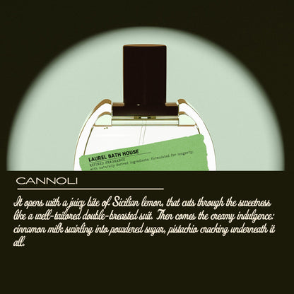 Laurel Bath House - 
Cannoli Eau de Parfum 50ml Retail Bottle