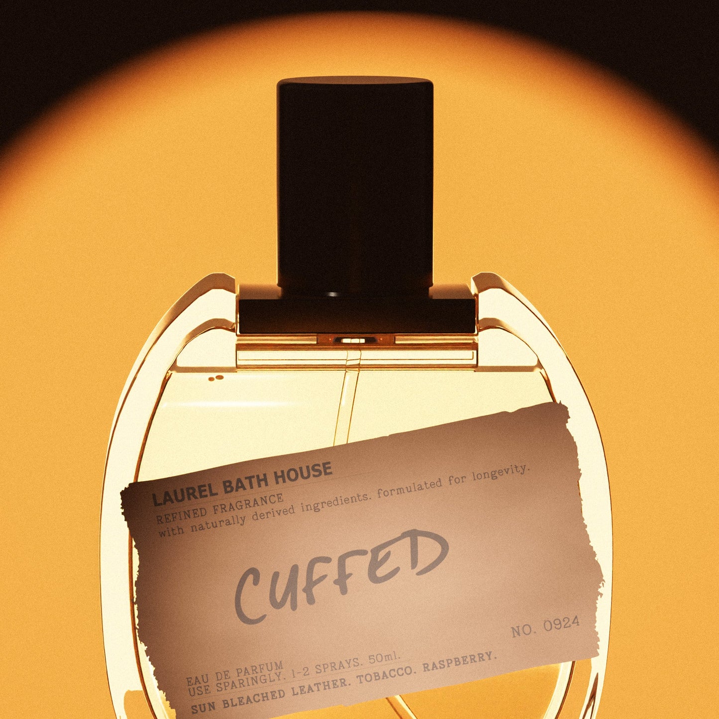 Laurel Bath House - 
Cuffed Eau de Parfum 50ml Retail Bottle